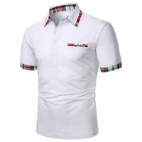 Men Polo Men Shirt Short Sleeve Polo Shirt