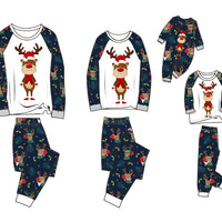 Family Pajamas Suit Baby Christmas Parent-child Pajamas