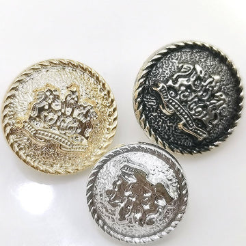 Plastic Double Lion Buttons Suitable For Woolen Coats