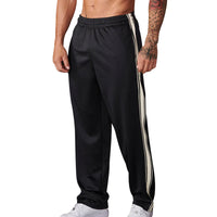 Wide Leg Sports Straight Men's Trousers