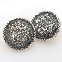 Plastic Double Lion Buttons Suitable For Woolen Coats